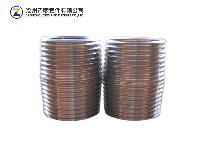 Black Steel Pipe Nipple